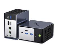 (Garantie de 3 Ans) Mini-PC Gaming GMKtec K16 à boîtier métallique, AMD Ryzen 7 7735HS (8 C/12 T, jusqu'à 4,75 GHz),32Go de RAM LPDDR5 à 6400 MT/s+SSD de 512Go,2*LAN 2,5 GbE/Oculink/USB4/HDMI/USB-C