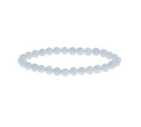 Garaulion Bracelet Calcédoine Pierre Naturelle 6mm | Communication | Homme Femme Couple | (Calcedoine)