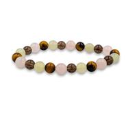 Garaulion Bracelet signe Astrologique Balance - Sociabilité, Diplomatie et Harmonie - 4 pierres naturelles pour révéler le potentiel de votre signe du zodiaque | Homme & Femme