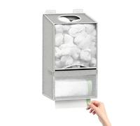 Garbage Bag organizer - Wall Mounted Kitchen Dispenser, Over Door Grocery Bag Holder,NonWoven Hanging Pocket | Storage Saving Solution Sleeve, Pantry Home Bathroom Laundry Garage Camping Rv Sacks Box