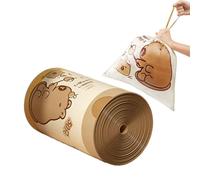 Garbage Bags - Drawstring Trash Liners Strong Leak | Resistant Kitchen Waste Bags Thick Easy Tie Closure Odor Control for Home, Office, Bathroom, Apartment or Outdoor Use Cleaning