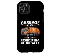 Garbage Day is My Favorite Day of The Week Camion Poubelle Coque pour iPhone 11 Pro