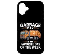 Garbage Day is My Favorite Day of The Week Camion Poubelle Coque pour iPhone 16 Plus