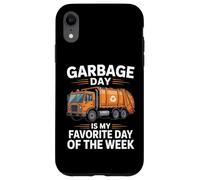 Garbage Day is My Favorite Day of The Week Camion Poubelle Coque pour iPhone XR