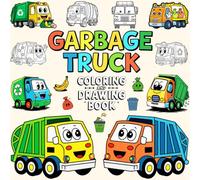 Garbage Truck Coloring Book: 40 Fun and Engaging Images for Kids to Draw, Color, and Explore