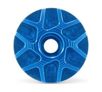 Garbaruk Couvercle de direction bleue 1 1/8"