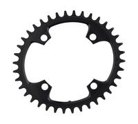 Garbaruk Plateau Ovale 104 mm Entreaxe 1 vitesse noir 38 Zähne