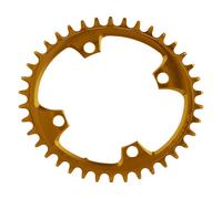 Garbaruk Plateau Ovale 104 mm Entreaxe 1 vitesse orange 38 Zähne