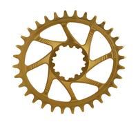 Garbaruk Plateau Ovale GXP/DUB Boost Montage Direct 1 vitesse jaune 32 Zähne