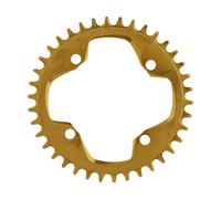 Garbaruk Plateau Rond 104 mm Entreaxe 1 vitesse jaune 38 Zähne