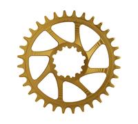 Garbaruk Plateau Rond GXP/DUB Boost Montage Direct 1 vitesse jaune 32 Zähne