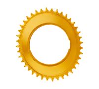 Garbaruk Plateau Thread Mount pour SRAM RED XPLR AXS PM Oval jaune