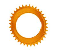 Garbaruk Plateau Thread Mount pour SRAM XX/XX SL PM 0 mm ovale orange