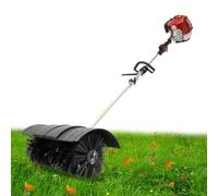 Garbenat Balayeuse à essence de 1,25 KW, 2 temps, 189 cm, souffleuse à neige avec brosse de 51 cm de large, essence, souffleuse à neige pour gazon artificiel extérieur