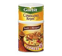 GARBIT - Couscous Royal Poulet Et Merguez 980G - Lot De 3 - Offre Special