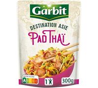 GARBIT Destination d'Asie Pad thaï aux poulets et légumes micro-ondes 300 g