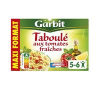 GARBIT - Taboulé Aux Dés De Tomates Fraiches Citron Et Huile D'Olive 730G - Lot De 4