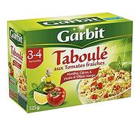 Garbit Taboulé aux tomates fraîches, menthe, citron & huile d'olive vierge extra - La boîte de 525g
