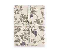 Garbo&Friends Drap-housse Plum Muslin 180x200x30 cm