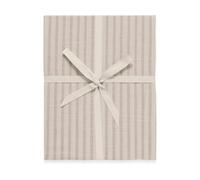 Garbo&Friends Drap-housse Stripe Mauve 140x200x30 cm