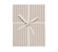 Garbo&Friends Drap-housse Stripe Mauve 60x120x20 cm