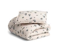 Garbo&Friends Housse de couette et taie d'oreiller Blueberry Muslin junior 100x140 cm/40x45 cm