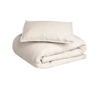 Garbo&Friends Housse de couette et taie d'oreiller Eggshell Muslin junior 100x140 cm/40x60 cm