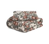 Garbo&Friends Housse de couette et taie d'oreiller Pomme Muslin junior 100x140 cm/40x45 cm