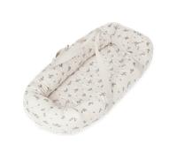 Garbo&Friends Nid pour bébé Bluebell matelassé en satin 43x87x16 cm