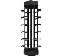 GArcan Étagère à Chaussures pour Magasin de vêtements commerciaux, présentoir de Vente au détail, Organisateur de Chaussures de Boutique créatif Rotatif, étagère à Chaussures de Basket-Ball, Grand