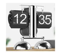 Garcan Flip Desk Clock, Style rétro mécanique, Batterie d'affichage numérique alimenté, avec équipement Interne opéré, pour Les Voitures de Bureau de Cuisine de Chambre à Coucher