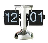 Garcan Flip Desk Clock, Style rétro mécanique, Batterie d'affichage numérique alimenté, avec équipement Interne opéré, pour Les Voitures de Bureau de Cuisine de Chambre à Coucher