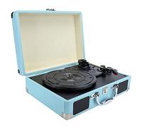 GaRcan Tourne-Disque rétro, Tourne-Disque Vinyle, Tourne-Disque phonographe Vintage Bluetooth Platine Vinyle 33/45/78 TR/Min 100/u2011 Support