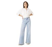 Garcia Celia Wide Leg Jeans Bleu 30 / 34 Femme