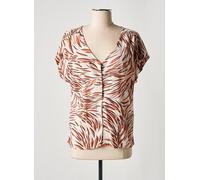 garcia chemisiers et blouses femme de couleur marron 36