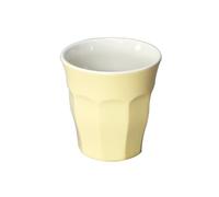 García de Pou - 10 unités - Gobelets empilables 'Asami Ware' 180 ml Ø 7,5 x 7,6 cm Crème mélamine