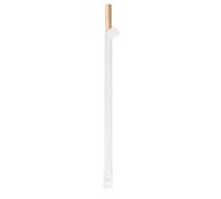 García de Pou 100 Unités - Pailles Sous Sachets Paper 0,80 x 20 cm Naturel Kraft