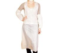 García de Pou 100 Unités - Tabliers Au Détail 25Μ 76 x 122 cm Blanc Ldpe