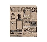 García de Pou 1000 unité - Papier Ingraissables Ouvert 2 Côtés Fast Food 34 G M2 13X14 Cm Naturel Parch.Ingraissable