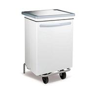 Garcia de pou 157.69 collecteur Mobile, métal, 70 litres, 47 x 40 x 70 cm, 1 pièces, blanc