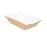 García de Pou 200 Unités - Barquettes Thepack 120 g 220 g/m2, 7,4 x 4,8 x 3,3 cm Naturel Carton Ondulé Nano-Micro