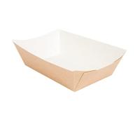García de Pou 200 Unités - Barquettes 'Thepack' 180 G 220 g/m2, 9,2 x 5,3 x 3,4 cm Naturel Carton Ondulé Nano-Micro