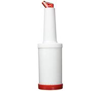 García de Pou 24 Unités - Conteneur pour Master 960 ml 9 x 35,5 cm Rouge Pp