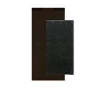 García de Pou 300 Unités - Serviettes Noires Emb, D,Point 40 x 32 cm Just In Time Closed 40 + 10Pe g/m2, 11 x 25 cm Noir Kraft Vergé