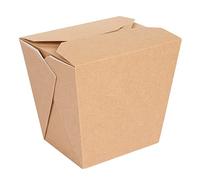 García de Pou 360 Unités - Récipients Multiusages Micro-Ondables Thepack 960 ml 220 + 12 PP g/m2, 8,9 x 7 x 10,8 cm Naturel Carton Ondulé Nano-Micro