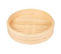 García de Pou 4 Unités - Récipients Maxi Dim-Sum 30 x 6 cm Naturel Bambou