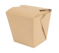 García de Pou 480 Unités - Récipients Multiusages Micro-Ondables Thepack 780 ml 220 + 12 PP g/m2, 8 x 7 x 10,5 cm Naturel Carton Ondulé Nano-Micro