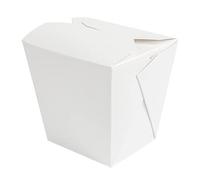 García de Pou 480 Unités - Récipients Multiusages Micro-Ondables Thepack 780 ml 230 + 12 PP g/m2, 8 x 7 x 10,5 cm Blanc Carton Ondulé Nano-Micro