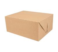 García de Pou 50 Unités - Boîtes Repas à Emporter Thepack 5 L 310 g/m2, 26 x 20,5 x 11,3 cm Naturel Carton Ondulé Nano-Micro