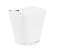 García de Pou 50 Unités - Récipients Multiusages 'Compostable' 780 ml 325 g/m2, Ø 9 x 9 cm Blanc Carton